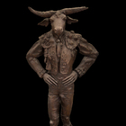 Bull Figther - Bronze - CM. 70 x 45 x 180 H.